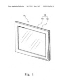 Dual type touch display device diagram and image