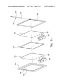 Dual type touch display device diagram and image