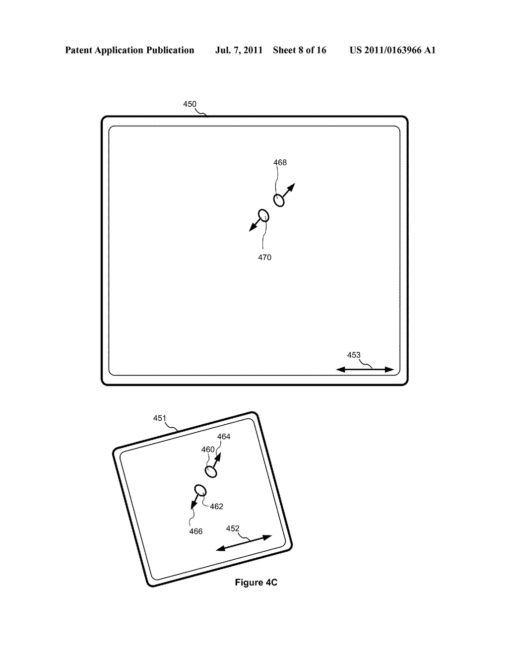 Apparatus and Method Having Multiple Application Display Modes Including     Mode with Display Resolution of Another Apparatus - diagram, schematic, and image 09