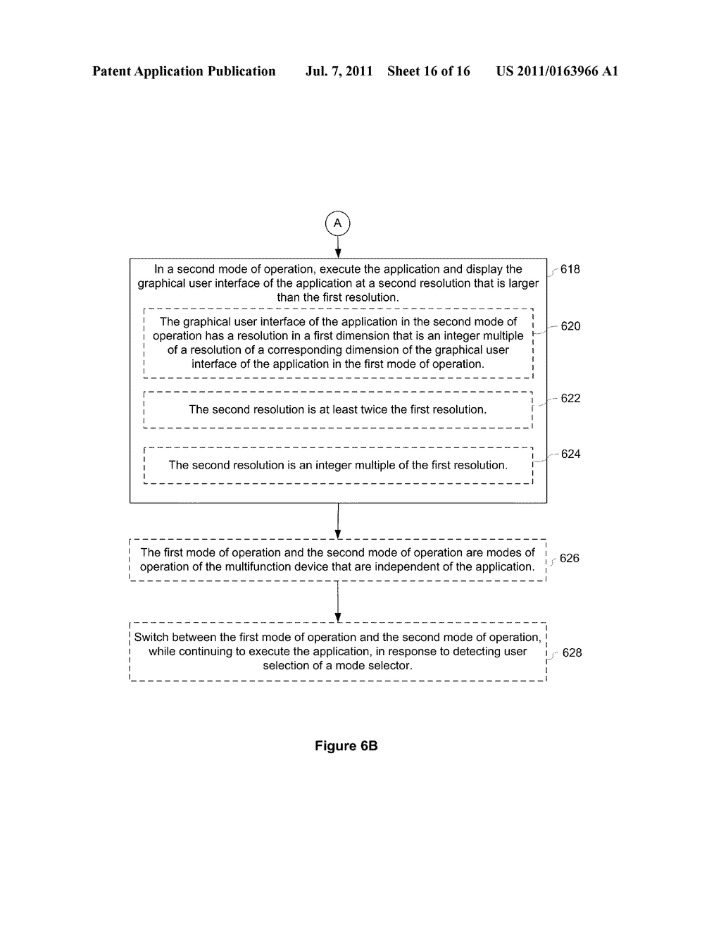 Apparatus and Method Having Multiple Application Display Modes Including     Mode with Display Resolution of Another Apparatus - diagram, schematic, and image 17