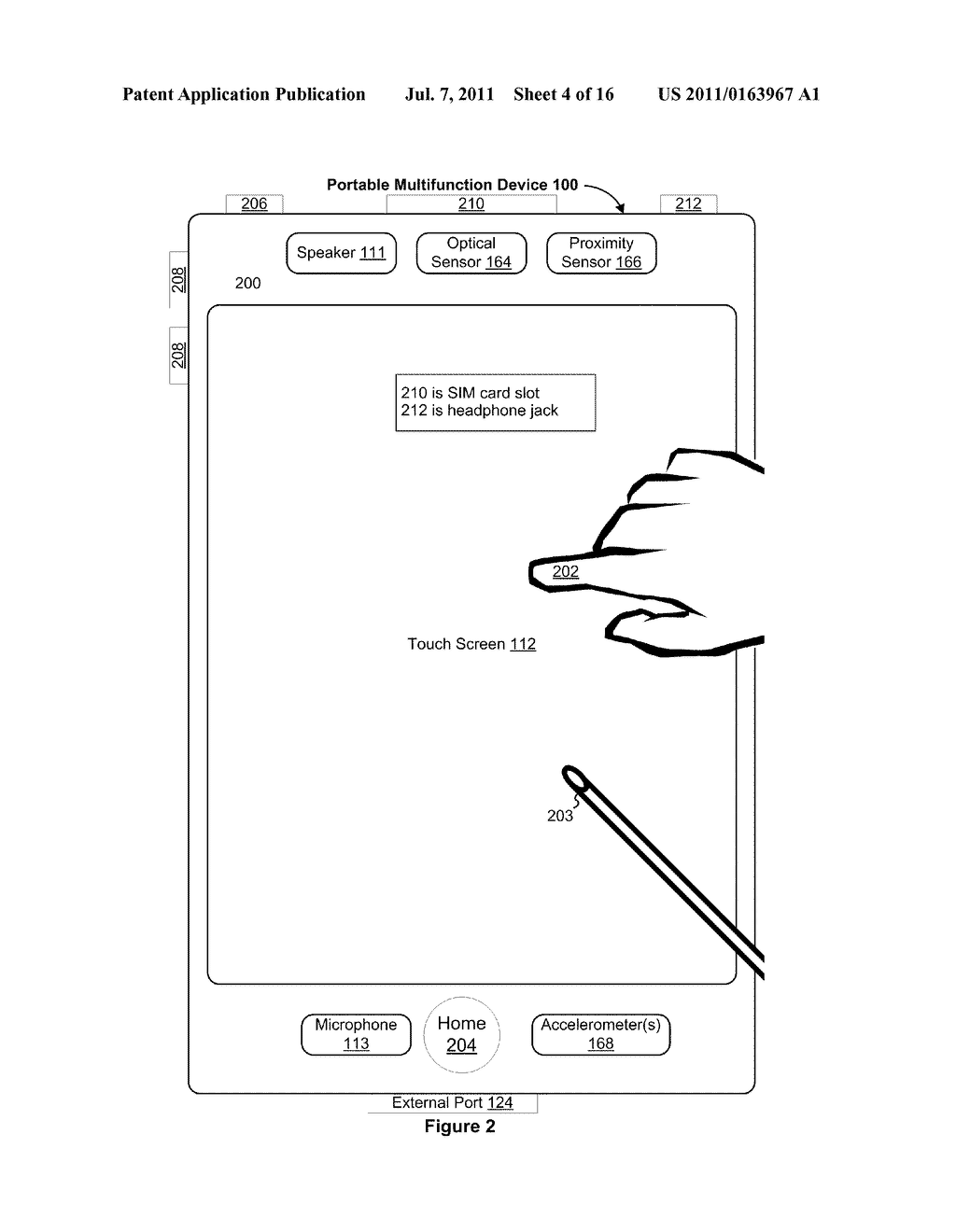 Device, Method, and Graphical User Interface for Changing Pages in an     Electronic Document - diagram, schematic, and image 05