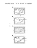 MOBILE DEVICE AND METHOD FOR OPERATING CONTENT DISPLAYED ON TRANSPARENT     DISPLAY PANEL diagram and image