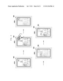 MOBILE DEVICE AND METHOD FOR OPERATING CONTENT DISPLAYED ON TRANSPARENT     DISPLAY PANEL diagram and image