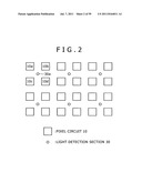 Display apparatus, light detection method and electronic apparatus diagram and image