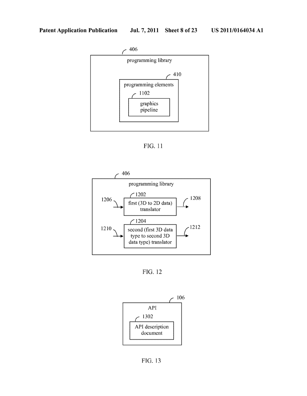 APPLICATION PROGRAMMING INTERFACE SUPPORTING MIXED TWO AND THREE     DIMENSIONAL DISPLAYS - diagram, schematic, and image 09