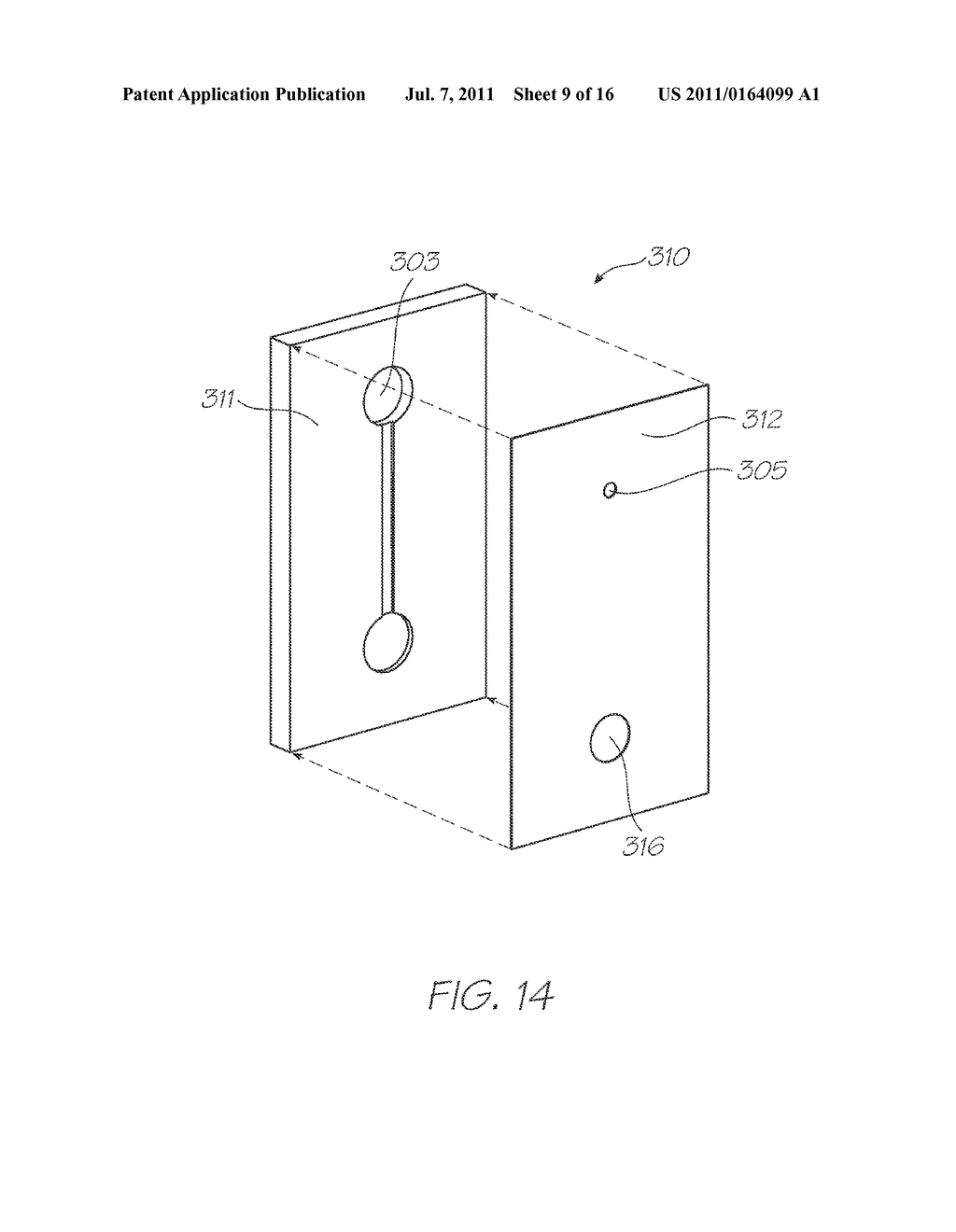 INK CARTRIDGE WITH BUBBLE POINT PRESSURE REGULATOR DEFINED IN LAMINATED     WALL - diagram, schematic, and image 10