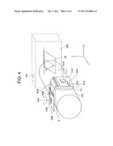 Vibration detection device, optical device, and method of operation of     vibration detection device diagram and image