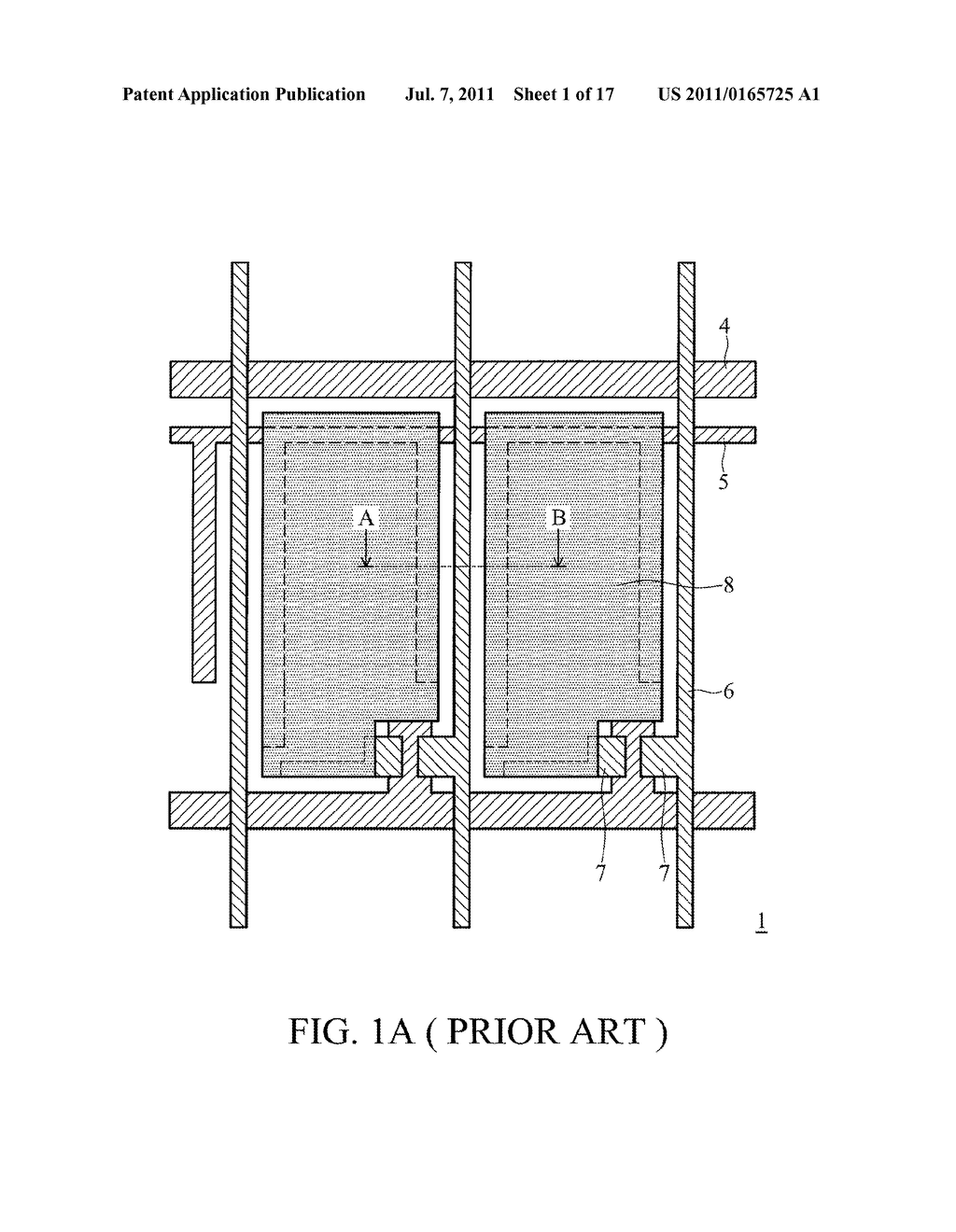 Pixel Structure and Method for Fabricating the Same - diagram, schematic, and image 02