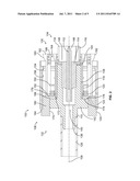 SNAP-ON COAXIAL CABLE CONNECTOR diagram and image