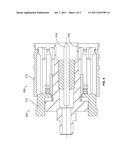 SNAP-ON COAXIAL CABLE CONNECTOR diagram and image