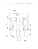 SNAP-ON COAXIAL CABLE CONNECTOR diagram and image