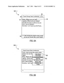 Handling an Audio Conference Related to a Text-Based Message diagram and image