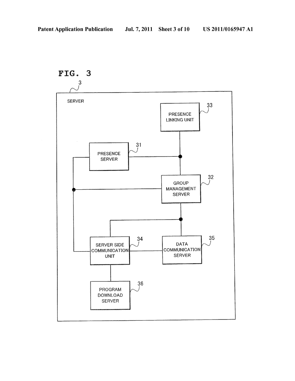 COMMUNICATION SYSTEM, COMMUNICATION TERMINAL, SERVER, COMMUNICATION METHOD     TO BE USED THEREIN AND PROGRAM THEREFOR - diagram, schematic, and image 04