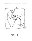 Therapeutic pad holder diagram and image