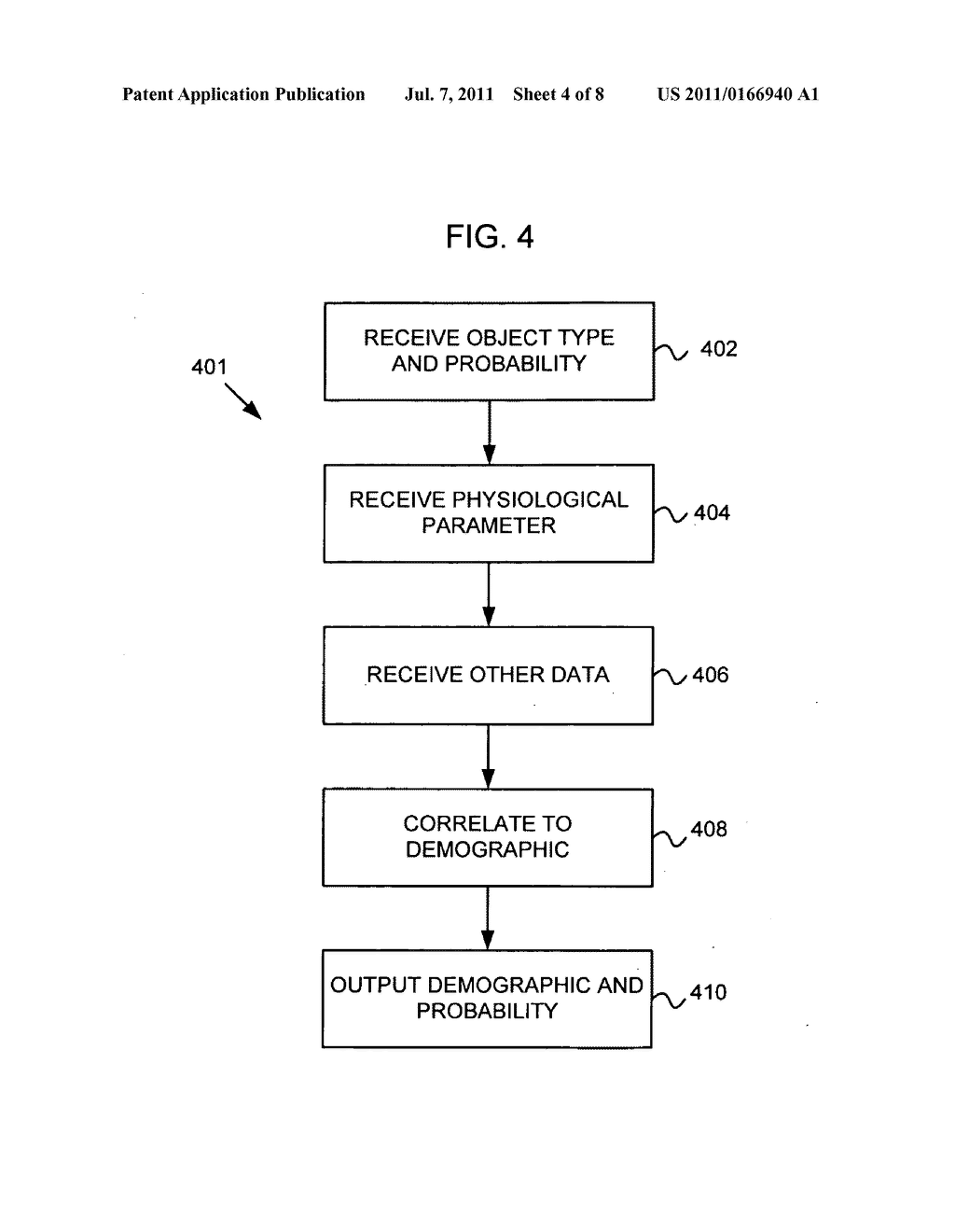 Micro-impulse radar detection of a human demographic and delivery of     targeted media content - diagram, schematic, and image 05