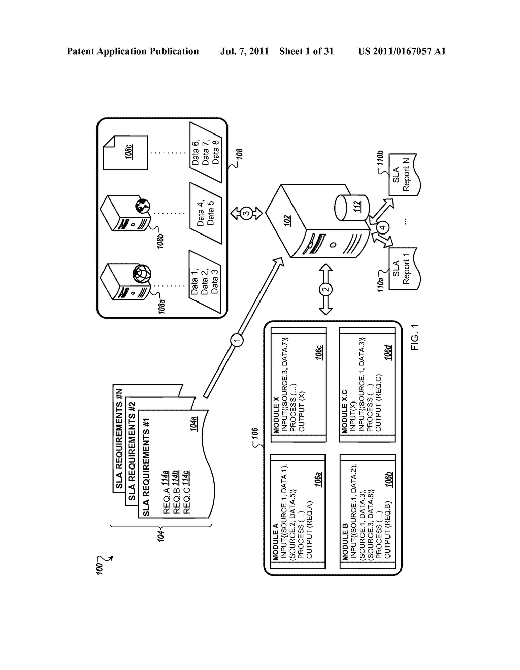 MODULARIZED SERVICE LEVEL AGREEMENT REPORTING - diagram, schematic, and image 02