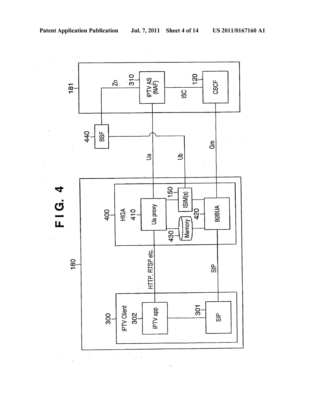 METHOD AND APPARATUS FOR CONTROLLING A MULTIMEDIA GATEWAY COMPRISING AN     IMSI - diagram, schematic, and image 05