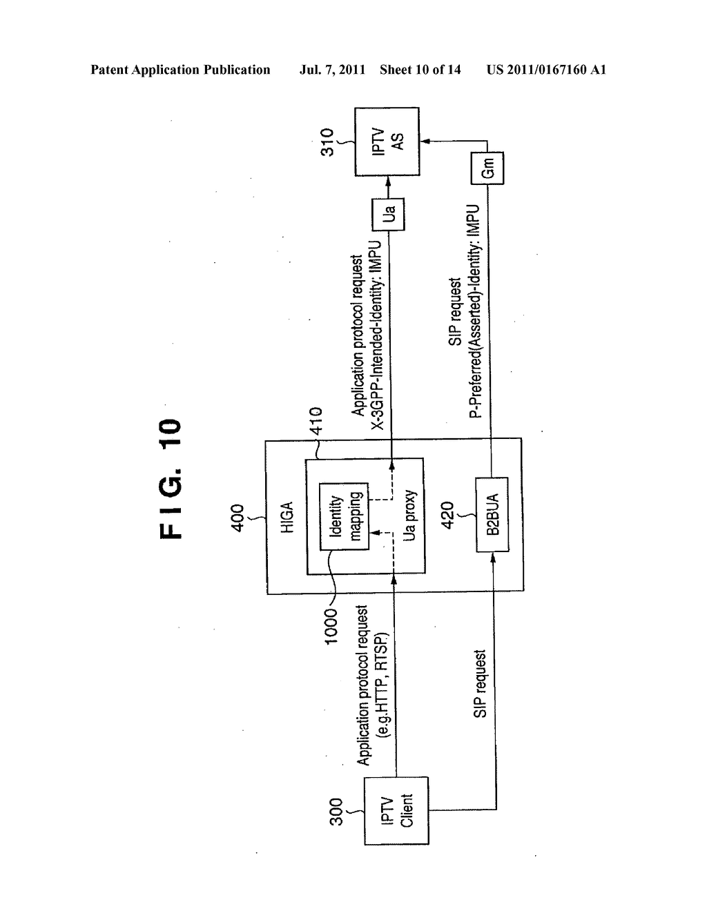 METHOD AND APPARATUS FOR CONTROLLING A MULTIMEDIA GATEWAY COMPRISING AN     IMSI - diagram, schematic, and image 11