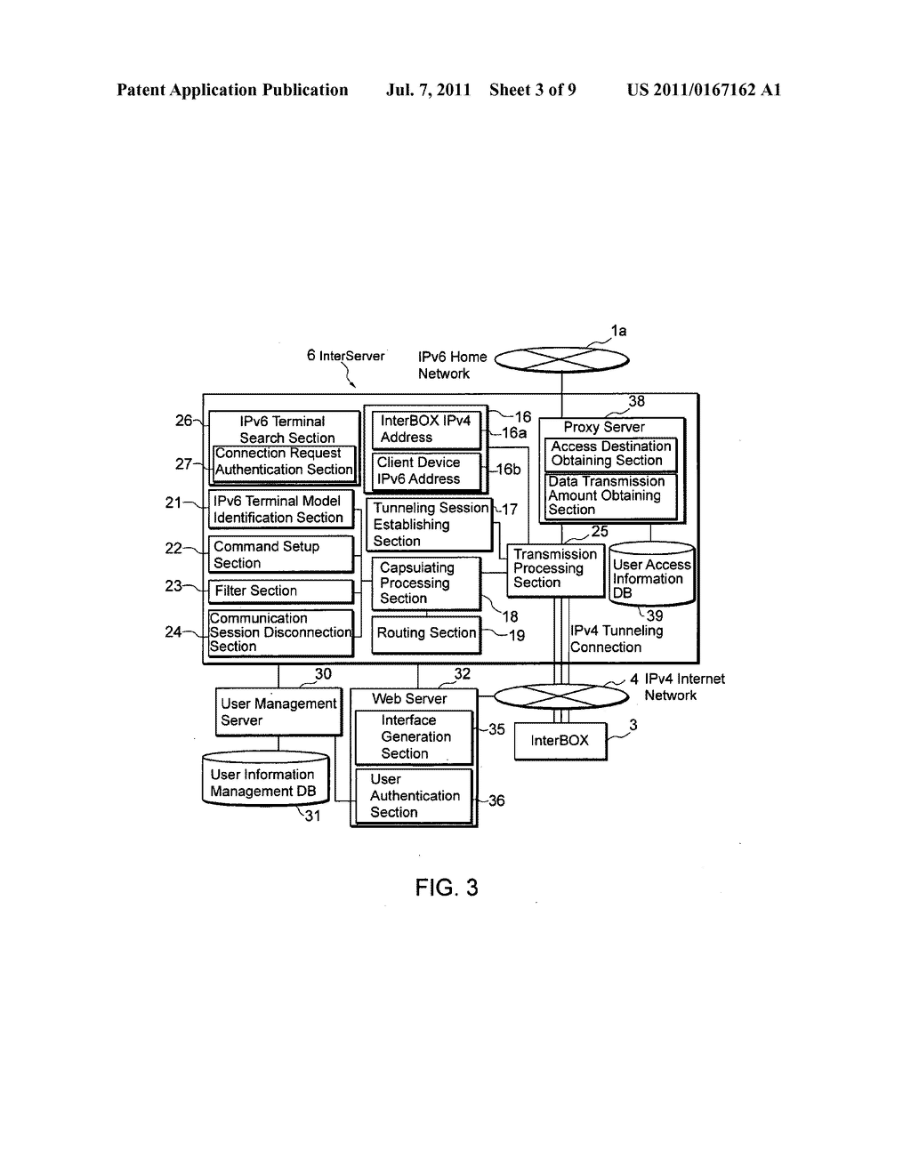 System for the Internet Connections, and Server for Routing Connection to     a Client Machine - diagram, schematic, and image 04