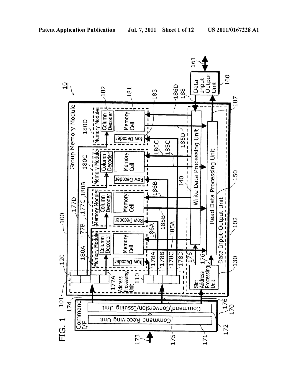 MEMORY DEVICE AND MEMORY DEVICE CONTROL METHOD - diagram, schematic, and image 02