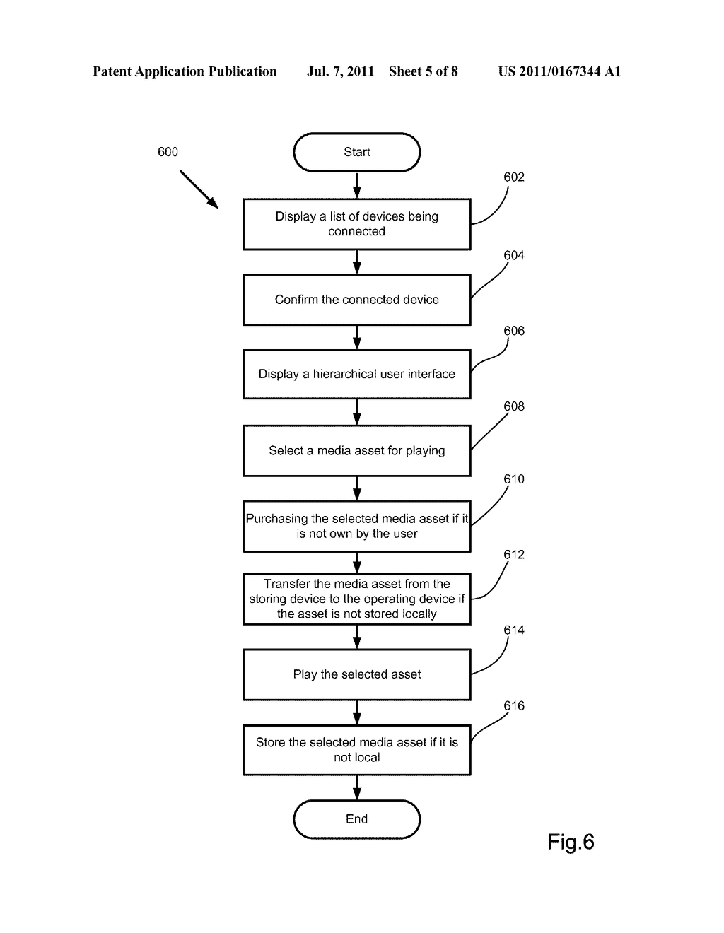 Media delivery system based on media assets stored in different devices     connectable through a communication means - diagram, schematic, and image 06