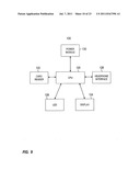 APPARATUS AND METHOD FOR UTILIZING AN INFORMATION UNIT TO PROVIDE     NAVIGATION FEATURES ON A DEVICE diagram and image