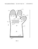 GLOVE WITH INTERIOR GRASPING ELEMENT FOR INVERSION diagram and image
