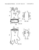 GLOVE WITH INTERIOR GRASPING ELEMENT FOR INVERSION diagram and image