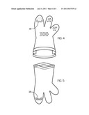 GLOVE WITH INTERIOR GRASPING ELEMENT FOR INVERSION diagram and image