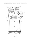 GLOVE WITH INTERIOR GRASPING ELEMENT FOR INVERSION diagram and image