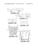 COLLAPSIBLE FLORAL CONTAINER diagram and image