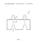  FLEXIBLE INTERLOCKING MORTARLESS WALL UNIT AND CONSTRUCTION METHOD diagram and image