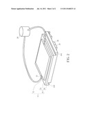 SOLAR PANEL HEAT-DISSIPATING DEVICE AND RELATED SOLAR PANEL MODULE diagram and image