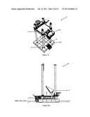 OFFSHORE UNIT AND METHOD OF INSTALLING WELLHEAD PLATFORM USING THE     OFFSHORE UNIT diagram and image