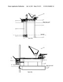 OFFSHORE UNIT AND METHOD OF INSTALLING WELLHEAD PLATFORM USING THE     OFFSHORE UNIT diagram and image