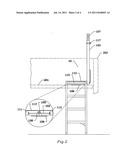 Tailgate ladder for motor vehicles diagram and image