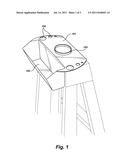 STEP LADDER ATTACHMENT diagram and image