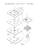 THIN ILLUMINATED KEYBOARD diagram and image