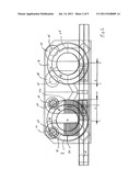 OVEN AND PROCESS TO CONTROL THE AIR-FLOW OVER THE BELT WIDTH IN A SPIRAL     OVEN diagram and image