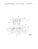 CAPACITANCE UNDER A FRINGE CAPACITOR OF A RADIO FRQUENCY INTEGRATED     CIRCUIT diagram and image