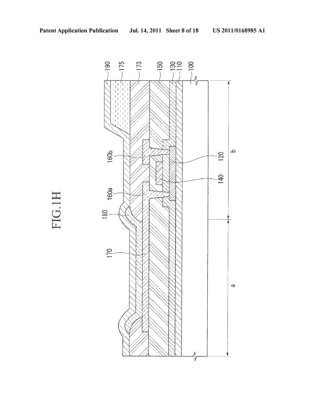 Organic Light Emitting Diode Display Device and Method of Manufacturing     the Same - diagram, schematic, and image 09