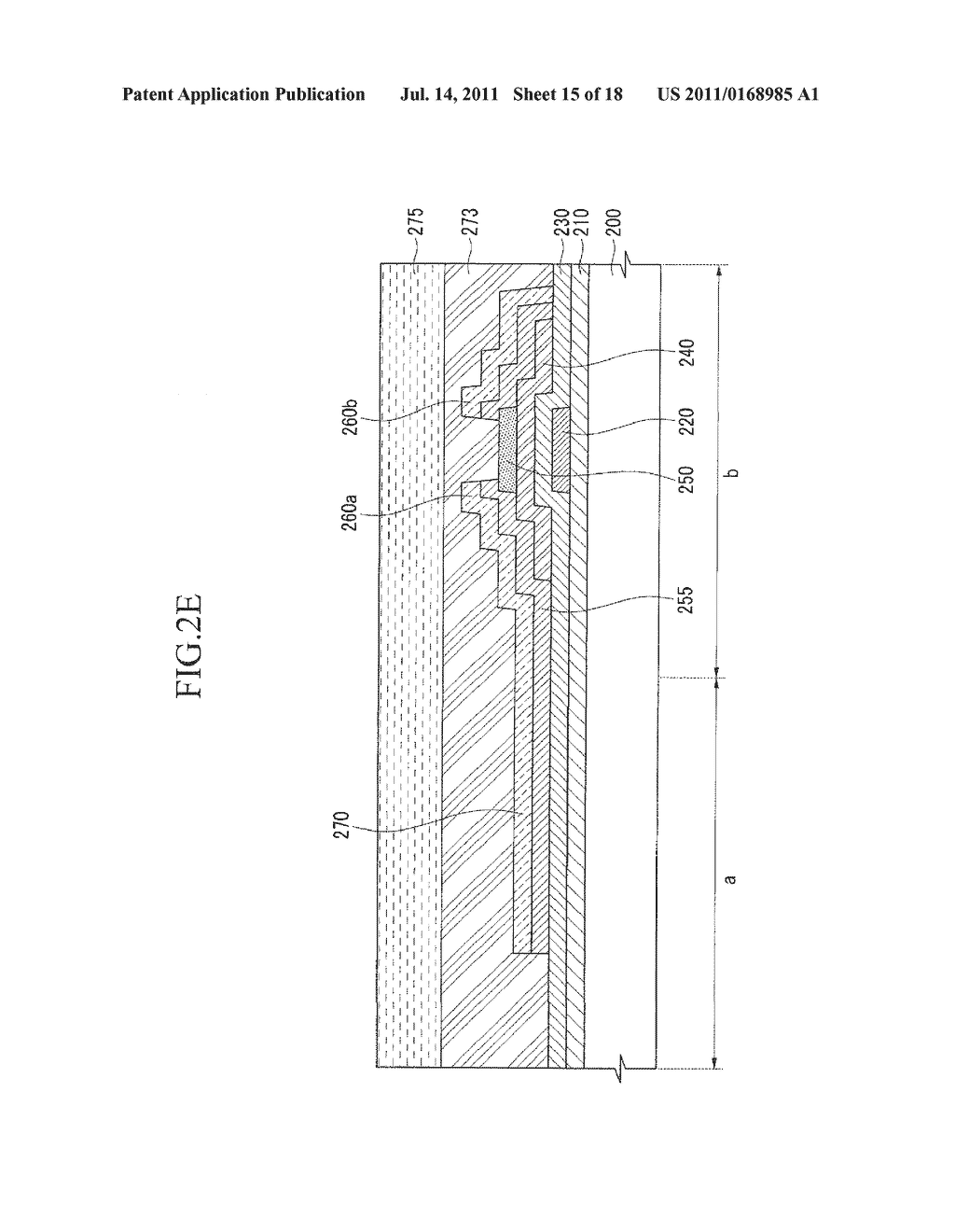 Organic Light Emitting Diode Display Device and Method of Manufacturing     the Same - diagram, schematic, and image 16