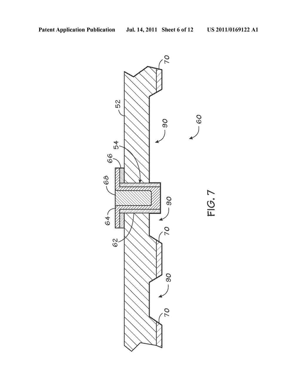 SEMICONDUCTOR DEVICE HAVING BACKSIDE REDISTRIBUTION LAYERS AND METHOD FOR     FABRICATING THE SAME - diagram, schematic, and image 07