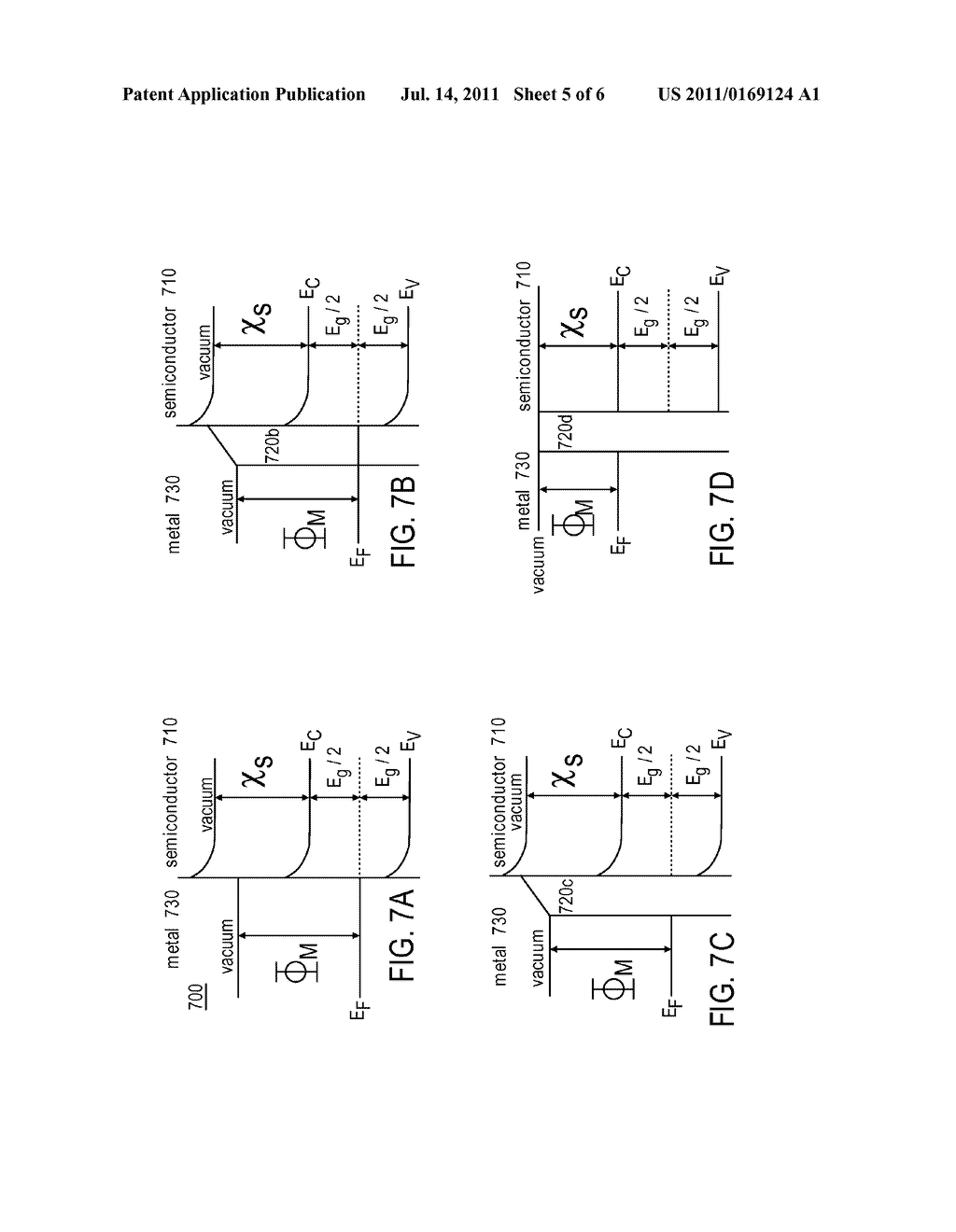 METHOD FOR DEPINNING THE FERMI LEVEL OF A SEMICONDUCTOR AT AN ELECTRICAL     JUNCTION AND DEVICES INCORPORATING SUCH JUNCTIONS - diagram, schematic, and image 06