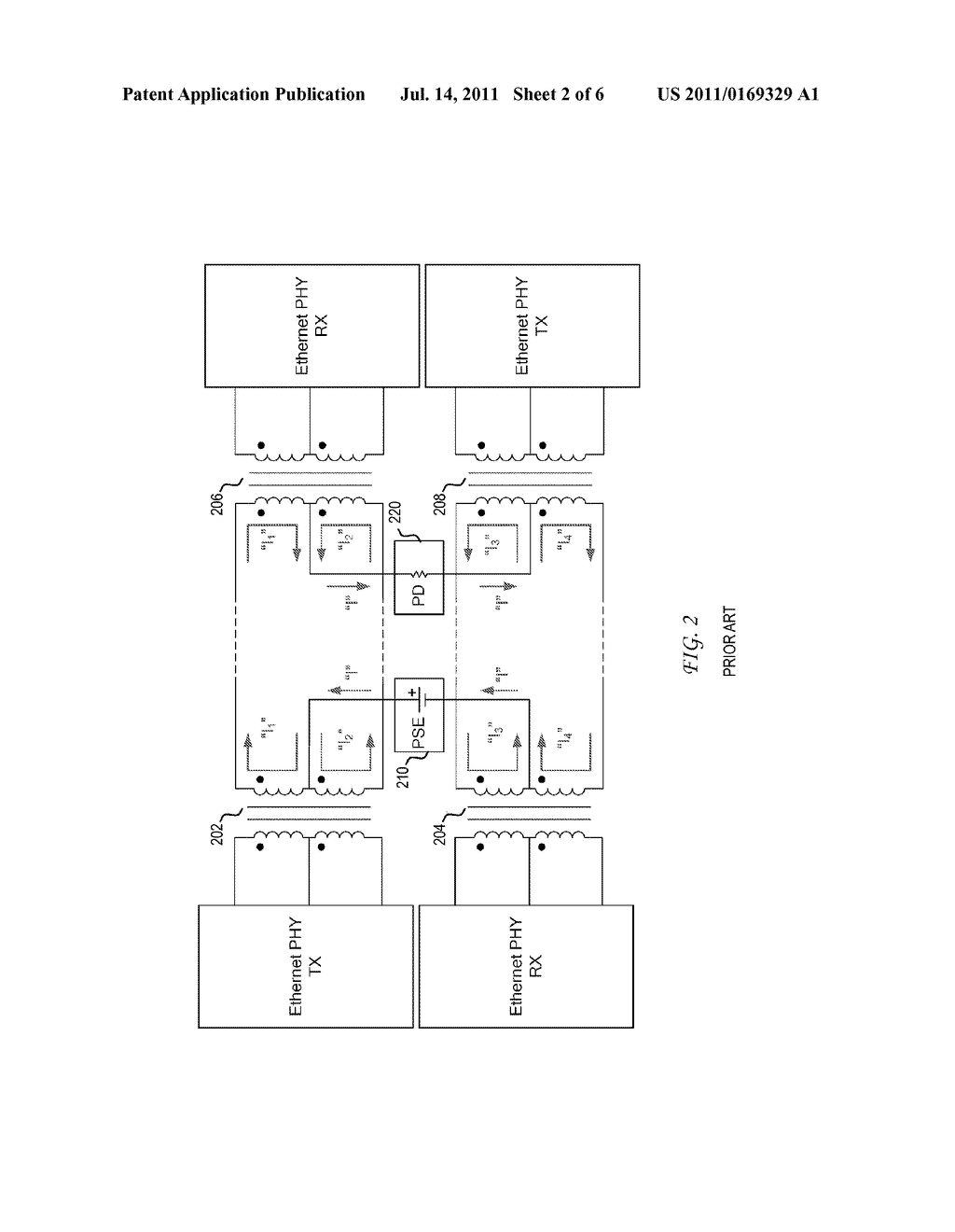 System and Method for Enabling Power Applications Over a Single     Communication Pair - diagram, schematic, and image 03