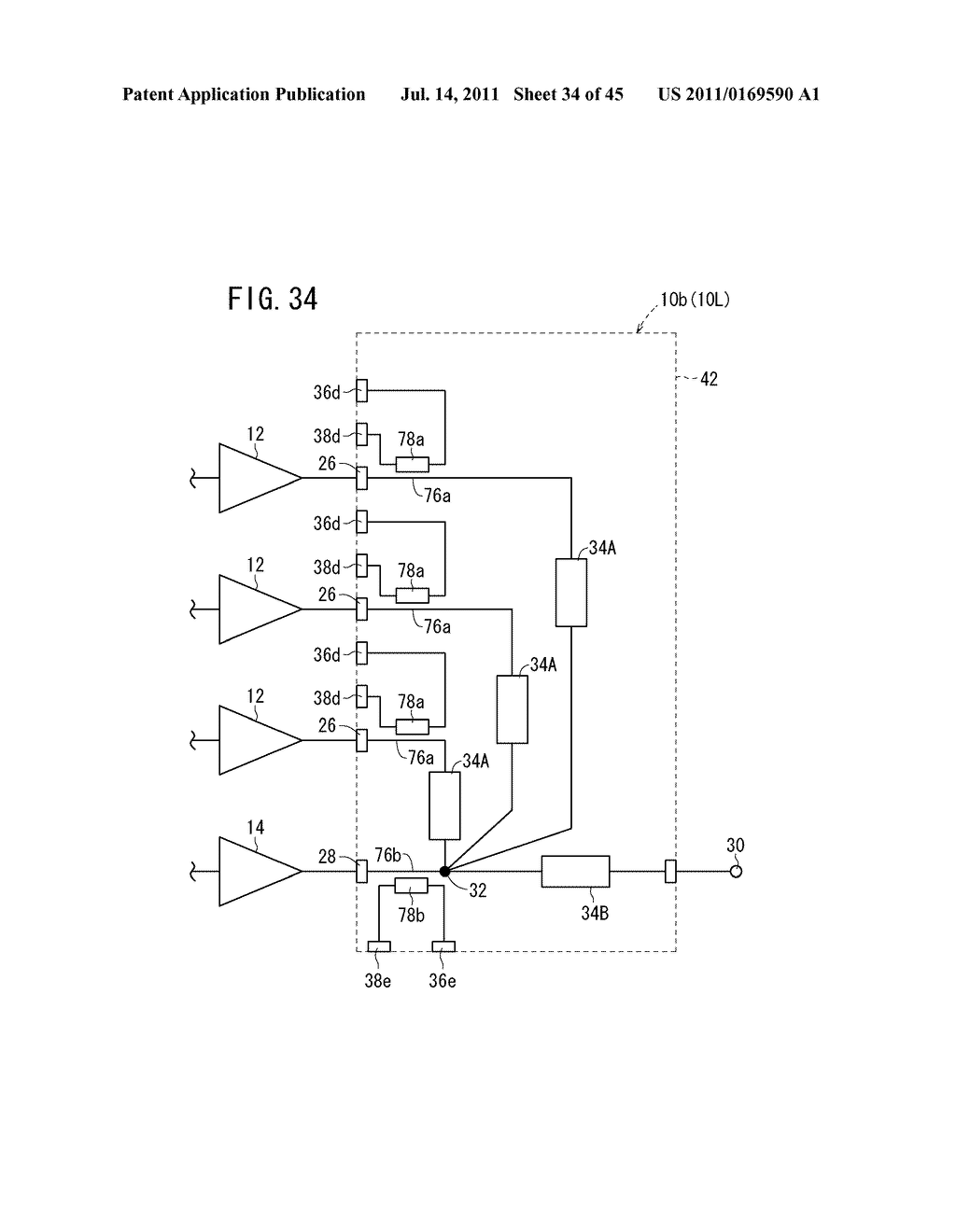 COMBINER FOR DOHERTY AMPLIFIER - diagram, schematic, and image 35