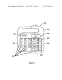 KEYBOARD WITH TRANSPARENT KEY PADS diagram and image