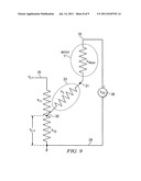 5-Wire resistive touch screen pressure measurement circuit and method diagram and image