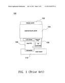 TOUCH-SENSING DISPLAY DEVICE diagram and image