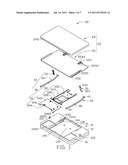 TILTING PORTABLE ELECTRONIC DEVICE diagram and image